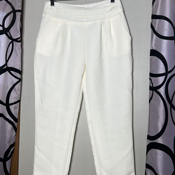 Forever 21 essentials ivory dress pants, size 6 - Picture 5 of 10
